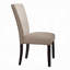 Ensemble de 2 chaises de salle à manger Parson, siège rembourré en bois clouté Comfort-1038032863