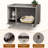 Gray Cat Litter Box Enclosure