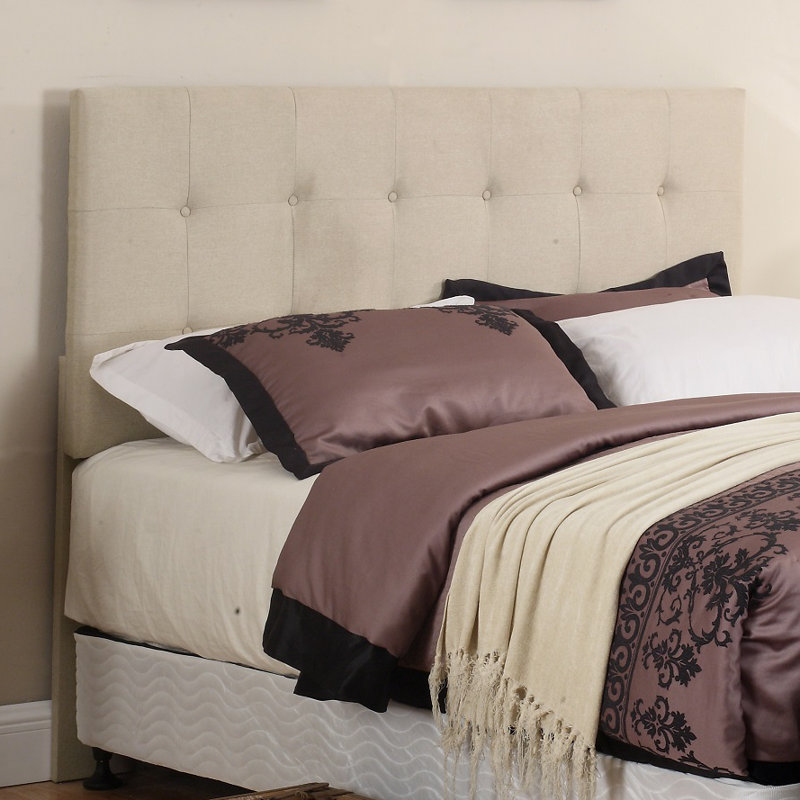 Eilidh Upholstered Headboard, Beige