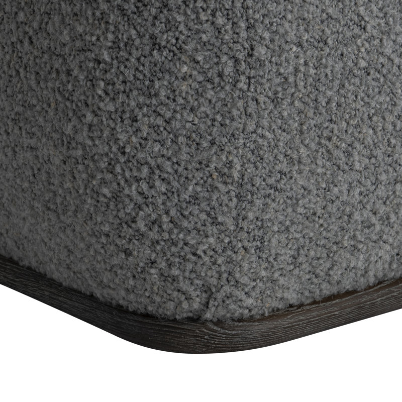 Fauteuil pivotant en tissu Billie - Personnalisé, Crème chenille 1345-002