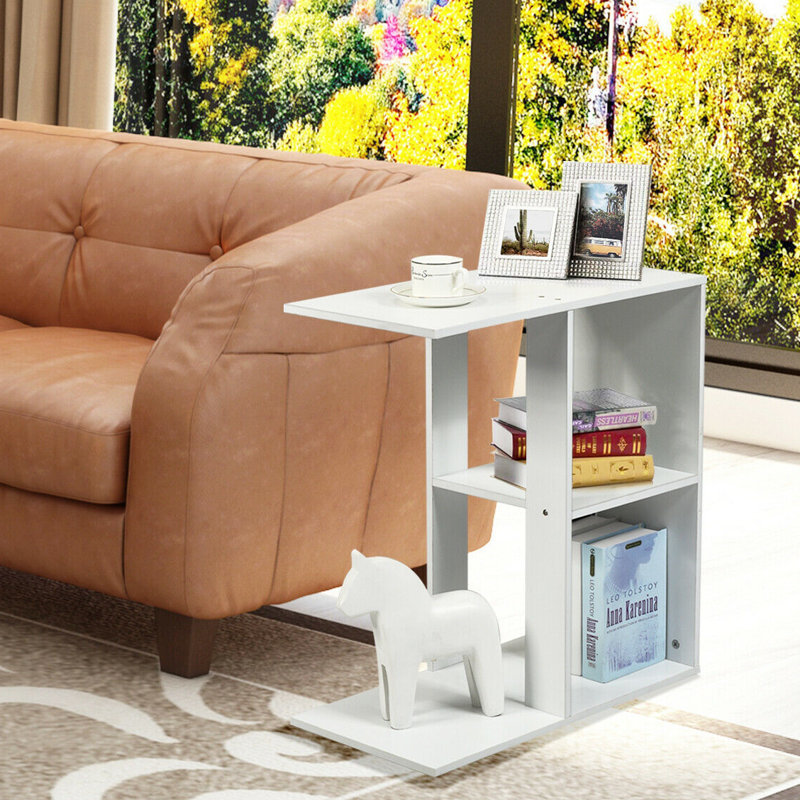 Table de bout avec rangement frame Armido