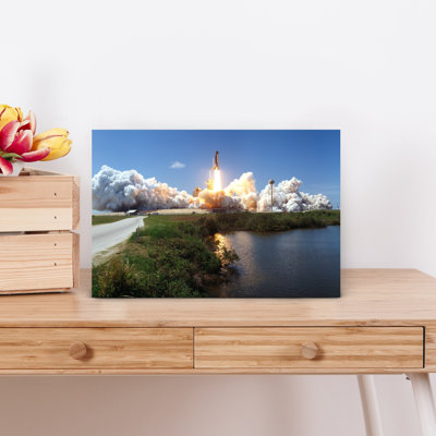 Lancement, Kennedy Space Center, Floride, États-Unis, art mural contemporain