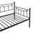 Daybed With Trundle  BLACK