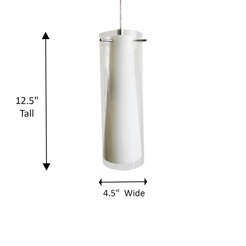 Luminaire suspendu à 1 lumière Nafni