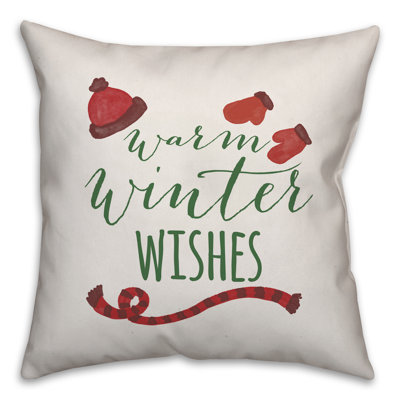  Coussin Warm Winter Wishes