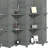 6 Panel Folding Room Divider Screen Privacy Screen Freestanding