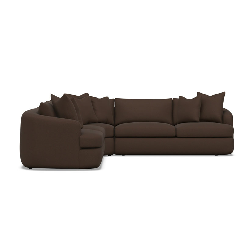 Jules Fabric 3 Pc Sectional, 5553-222