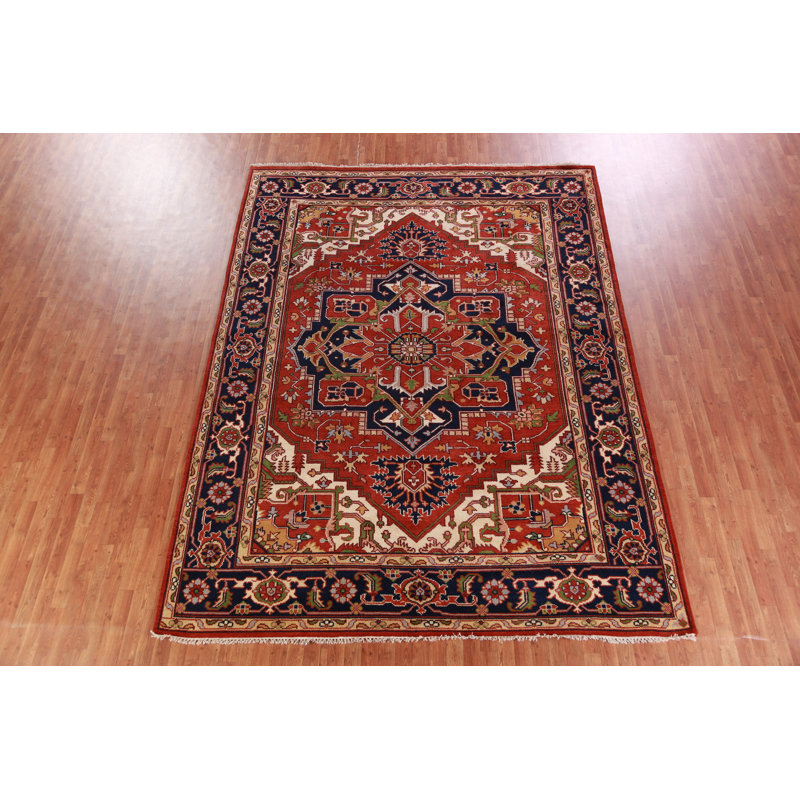 Tapis oriental géométrique 9 x 12