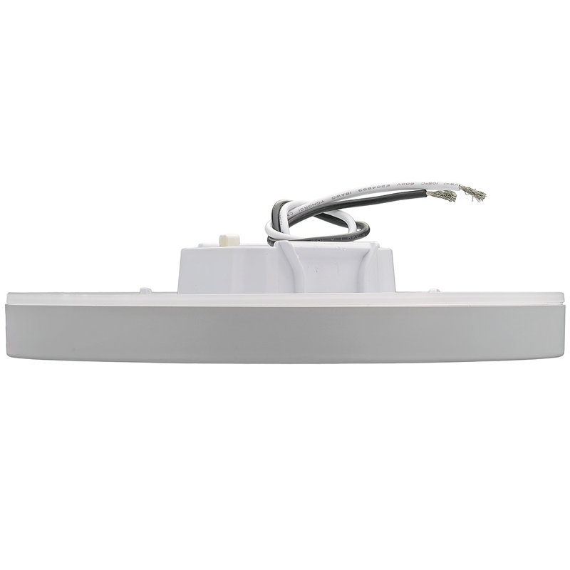Plafonnier 7,5 po avec veilleuse TwistFit, Blanc