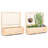 40" Wooden Raised Garden Bed With Lattice Trellis For Climbing Vine Flower-252000151