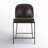 Laina Upholstered Counter Stool with Metal Frame-238255265-238255270