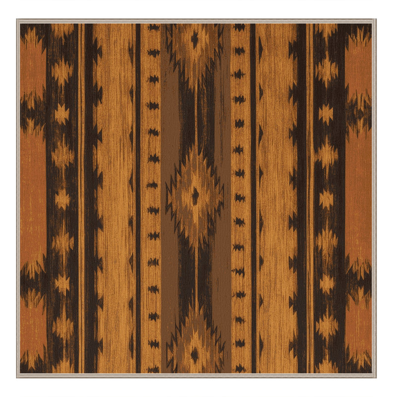 Desert Blossom Rug, Square 5'