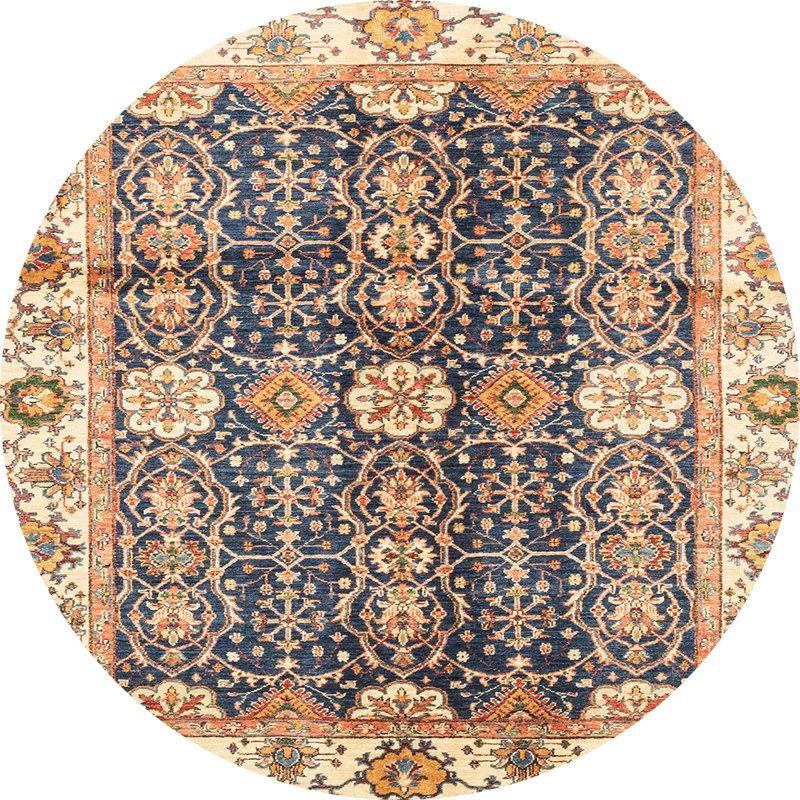 Tapis abstrait moderne 3373, Rond 4 pi