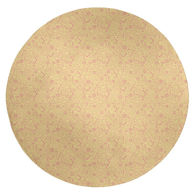 Chenille Abstract Indoor Rug