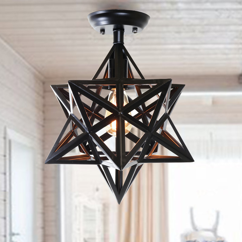Burney Semi Flush Mount