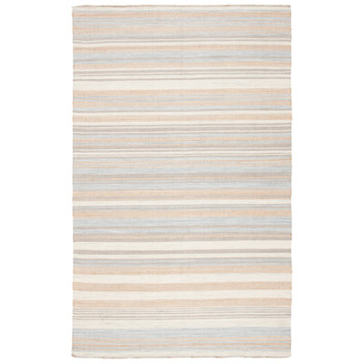 Tapis en jute / laine tissé à la main Grice
