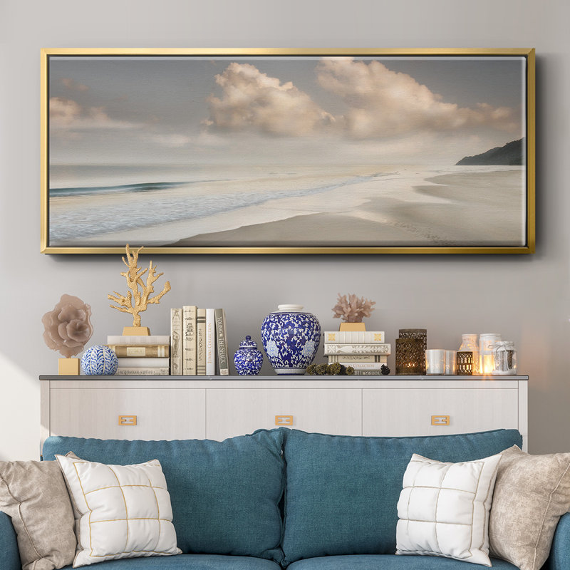 Brighton Shore- Framed Canvas