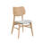 Upholstered Solid Wood Dining Chair-1295309492