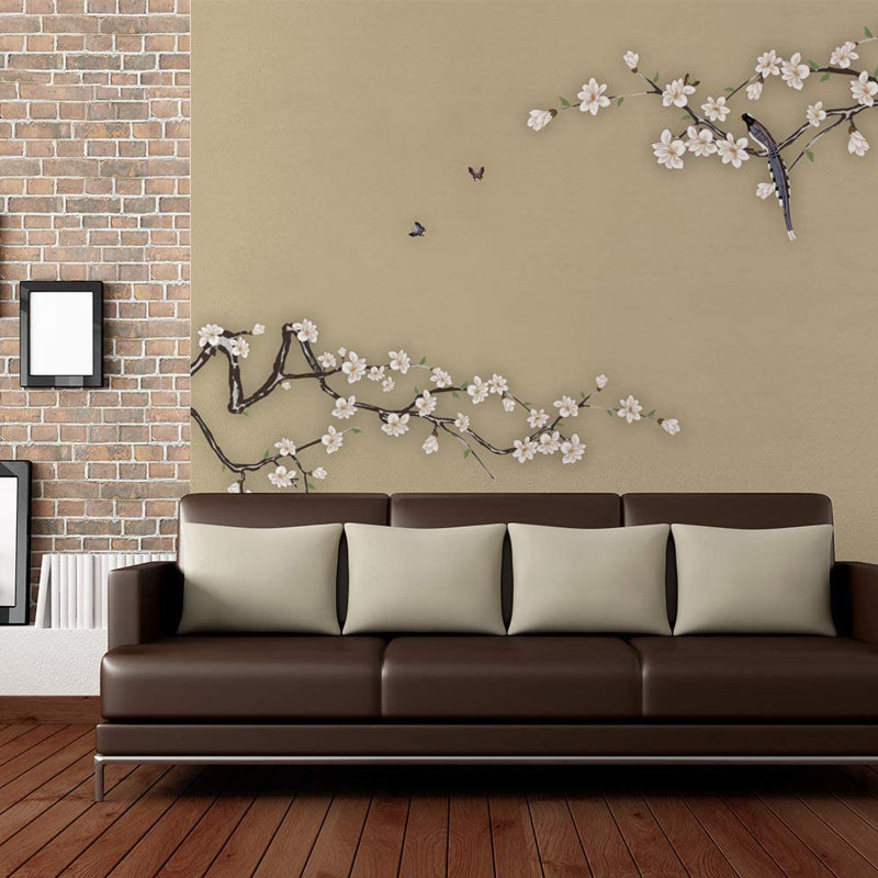 Peel & Stick Floral Border, 100" L x 144" W