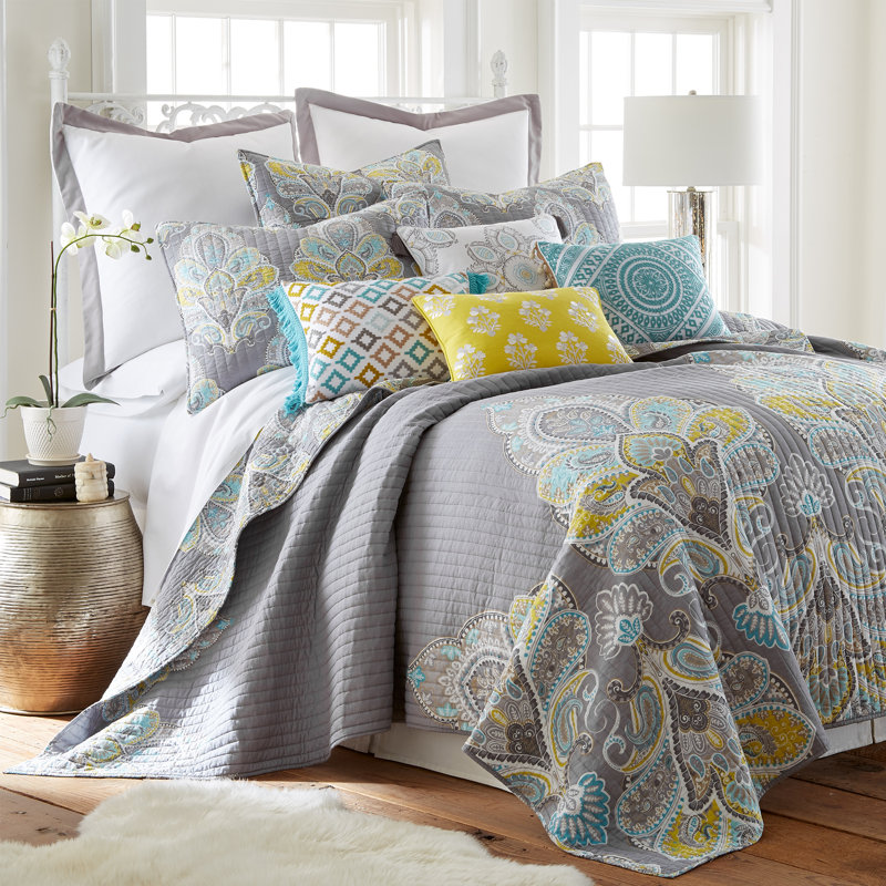 Cressley Quilt Set, Twin Quilt + 1 Standard  Sham