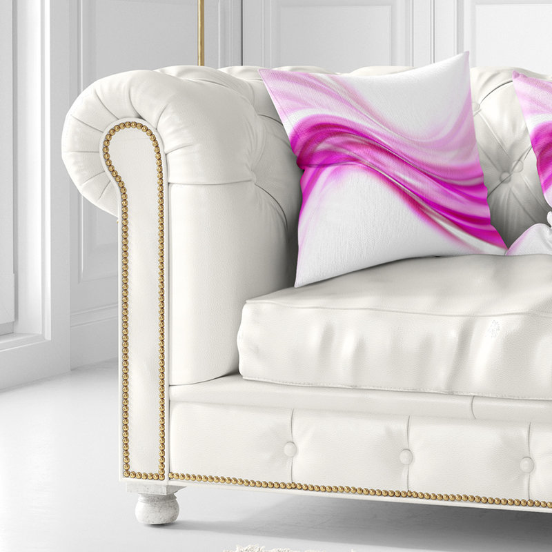  Coussin abstrait, 16 po x 1 po, Coussin décoratif