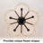 Friedhardt 5-light Crystal Chandelier With Flower Shades
