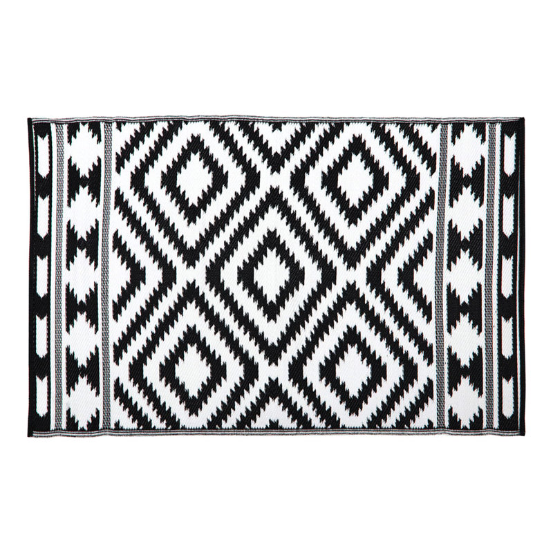 Geometric Indoor / Outdoor Area Rug, Rectangle 120 x 170cm 