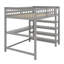 Lit mezzanine double avec tablettes et bureau-1835368701