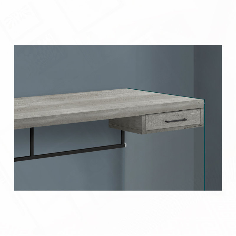 Bureau d'ordinateur pour la maison, Gris