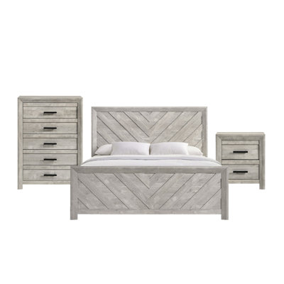 Decker 3 Piece Bedroom Set