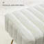 Banc avec repose-pieds Modern Mink