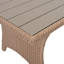 Ensemble de 6 chaises d'extérieur en rotin pour jardin, chaise, tabourets et table en rotin d'osier et résine Topmax-405544285