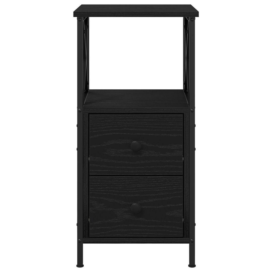 34cm W Manufactured Wood Bedside Table