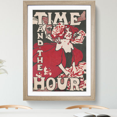 Time and the Hour by Ethel Reed - Picture Frame Graphic Art
