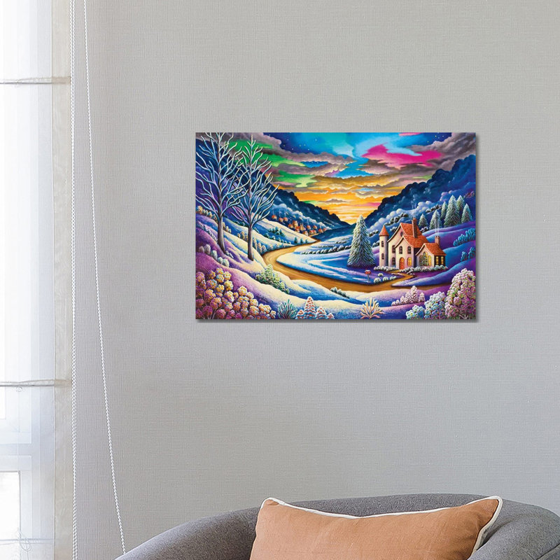 Snow by Andy Russell - Wrapped Canvas Painting, 66.04 cm H x 45.72 cm W x 3.175 cm D