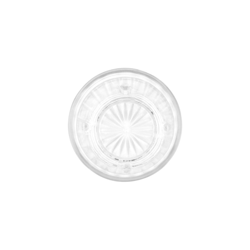 GET Gobelets robustes en plastique incassable à facettes, 12 onces, transparent (ensemble de 4), 5