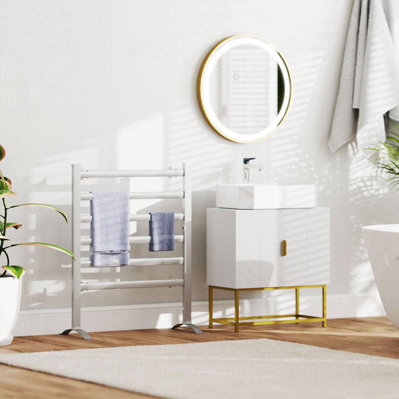 Torven Metal Round Mirror