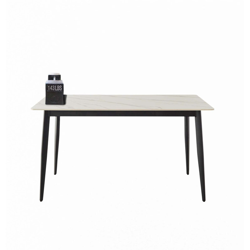 Table de salle à manger Table de cuisine rectangulaire 55 po (table seulement)
