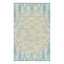 Rug & Kilim’S Scandinavian Style Open Field Rug In Seafoam Blue And Green Tones
