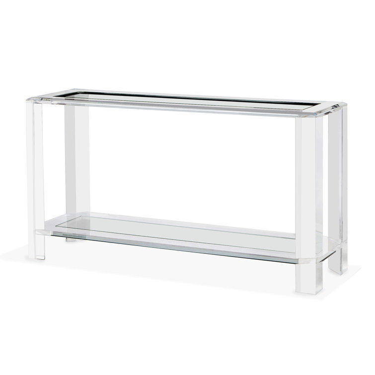 Surrey 60'' W Glass Console Table