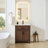 Beckett 30" Freestanding Single Bathroom Vanity with Cultured Marble Top-127222802-61870903-61870902