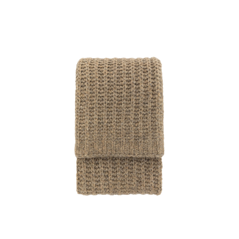 Melisande Throw Blanket, Oatmeal