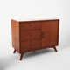Williams Solid Wood 3 - Drawer 1 - Door Accent Cabinet