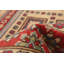 Tapis unique en laine noué à la main 8 pi 2 po x 10 pi 4 po nouvel âge Aalanah