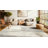 Lorenco Southwestern Machine Made Power Loom Polypropylene Area Rug in Ivory/Sage-1952888697