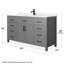Beckett 60" Single Bathroom Vanity Set-1493873628-1497566642-1477448165