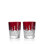 Waterford Lismore Red DOF 12.5floz, Set of 2