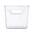 Ezystorage  Square Clear Food, Fridge, Pantry & General Storage Bin
