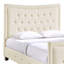 Grand lit plateforme tapissier Modway-14094521