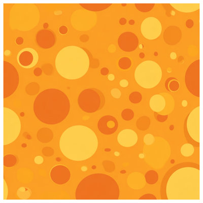 Couvre-lit matelassé orange et jaune